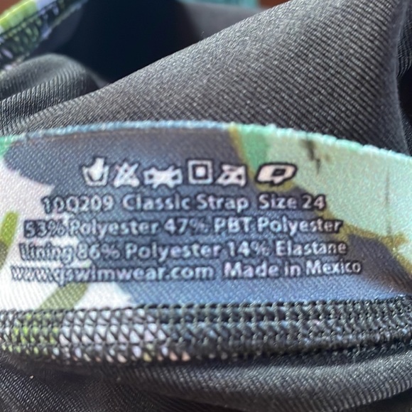 Q swim floral print size 24 - Picture 3 of 3